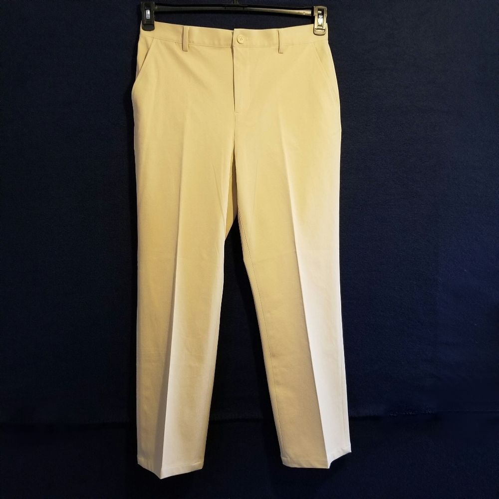 Chaps Straight Leg Twill Pants